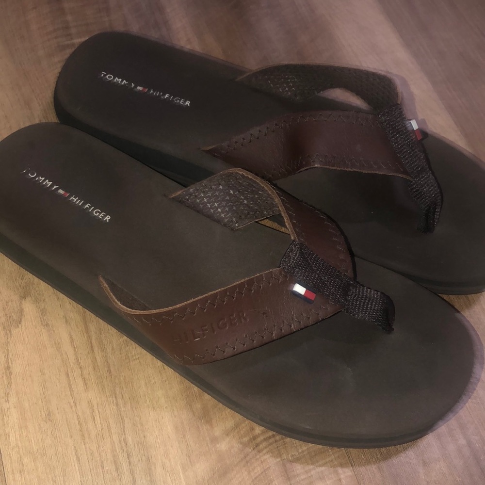 Tommy Hilfiger flip flops